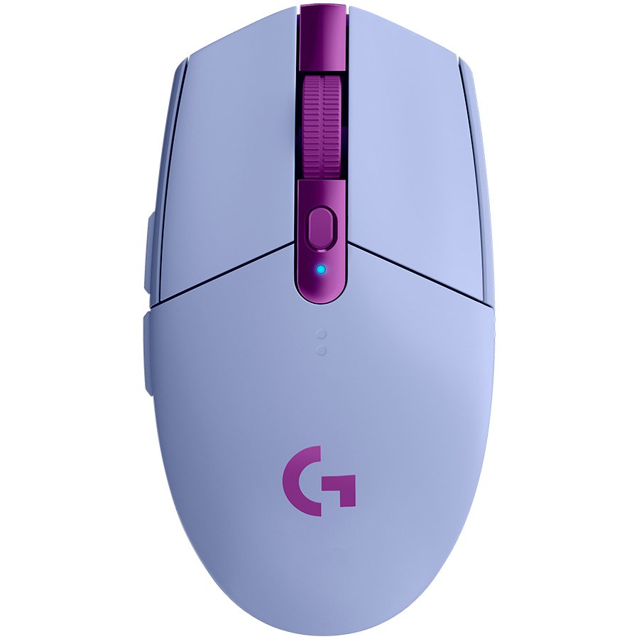LOGITECH G305 LIGHTSPEED Wireless Gaming Mouse - LILAC - EWR2