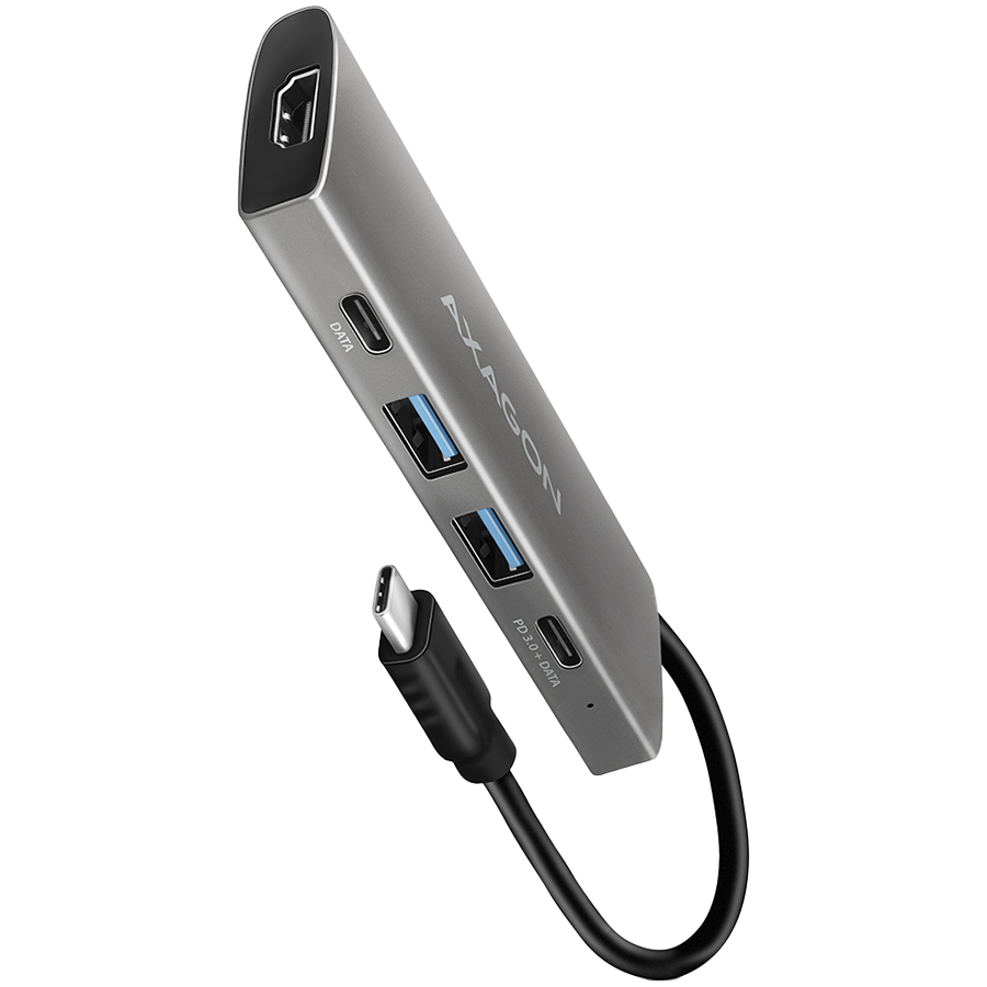 I/O HUB USB-C 5IN1/0.2M HMC-5G2 AXAGON