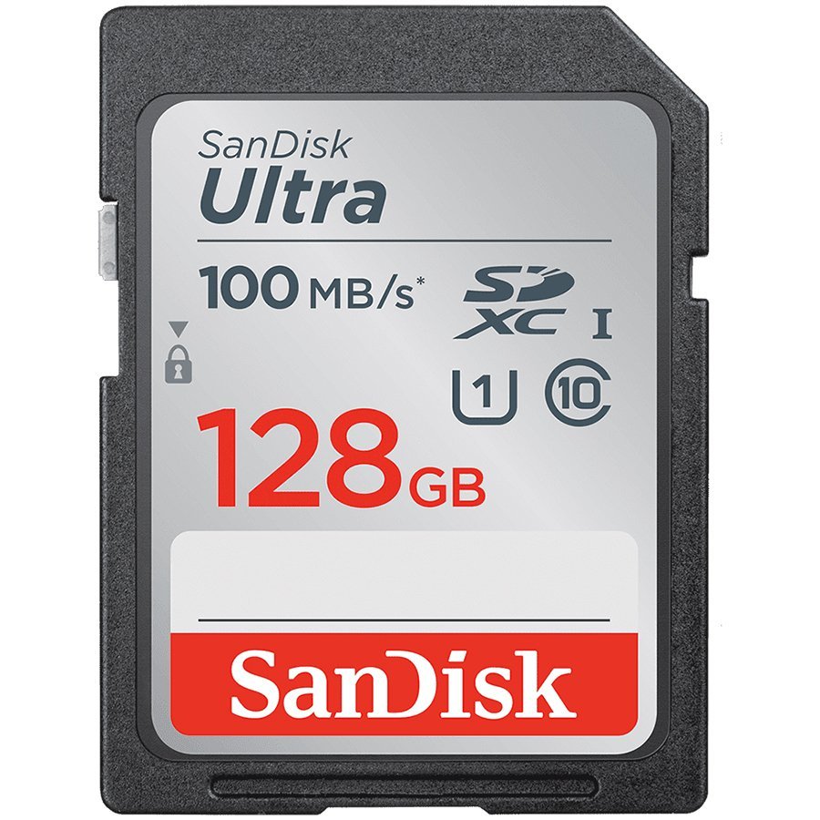 SANDISK 128GB Ultra SDXC Memory Card
