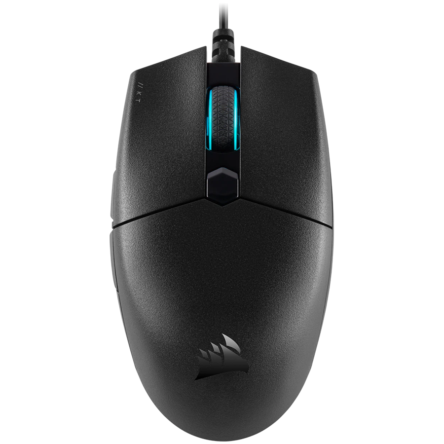 CORSAIR KATAR PRO Optična RGB Miška, 12400DPI, žična, črna