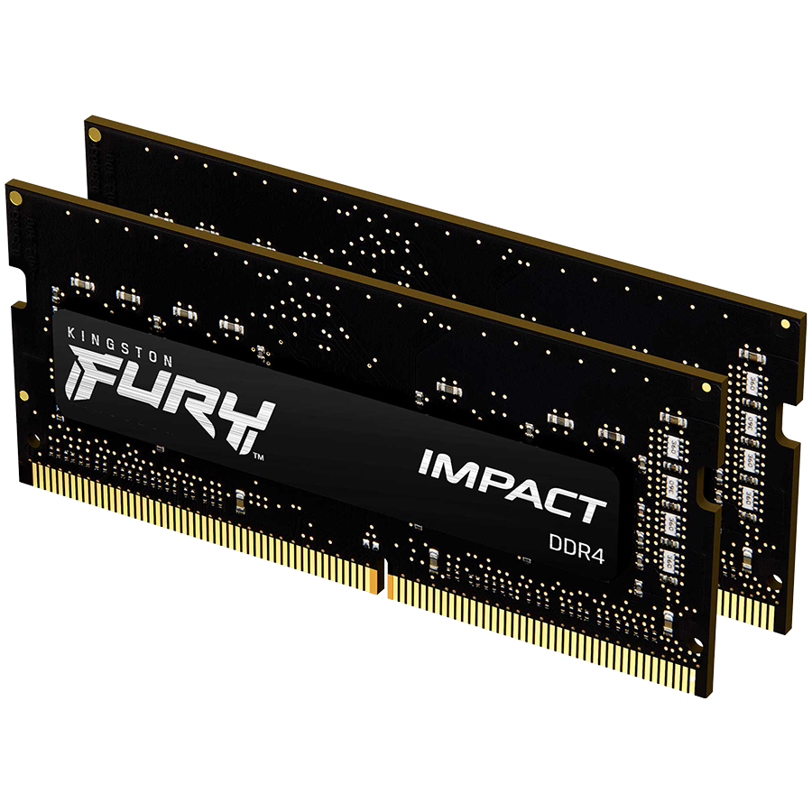 Kingston DRAM 16GB 3200MT/s DDR4 CL20 SODIMM (Kit of 2) FURY Impact