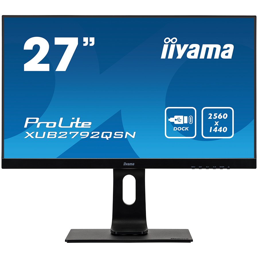 IIYAMA XUB2792QSN-B1 27" IPS 2560x1440 4ms USB-C,HDMI,DP