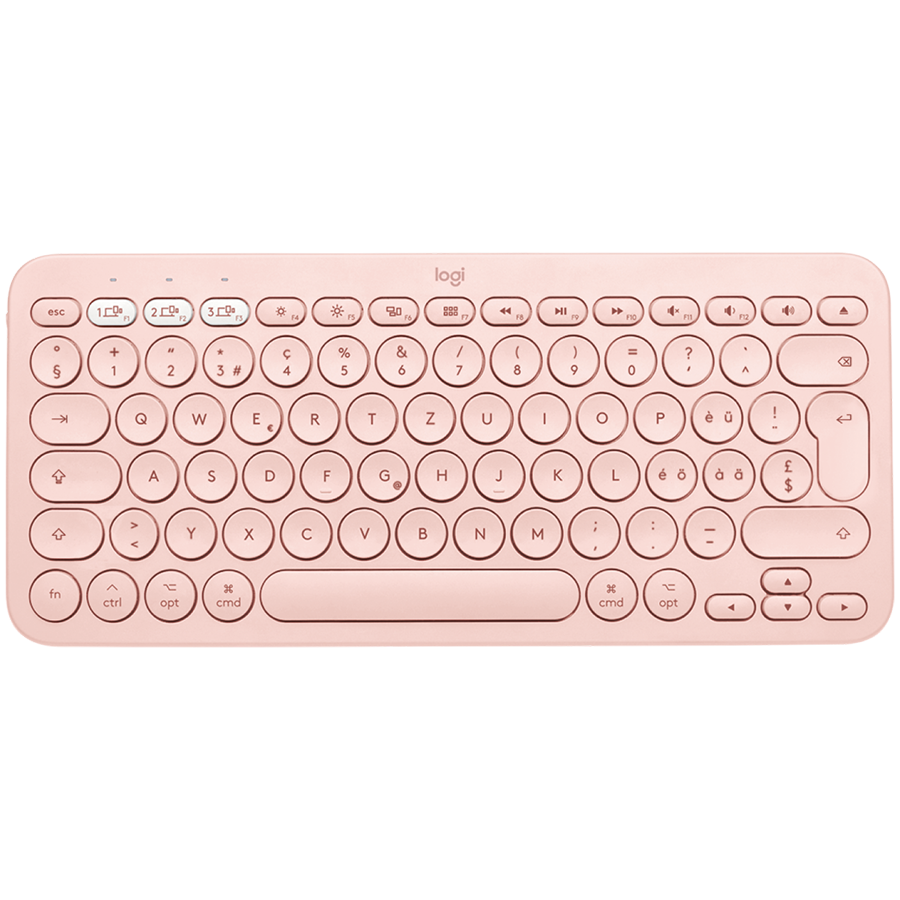 LOGITECH K380 for MAC Multi-Device Bluetooth Keyboard - ROSE - US INT'L