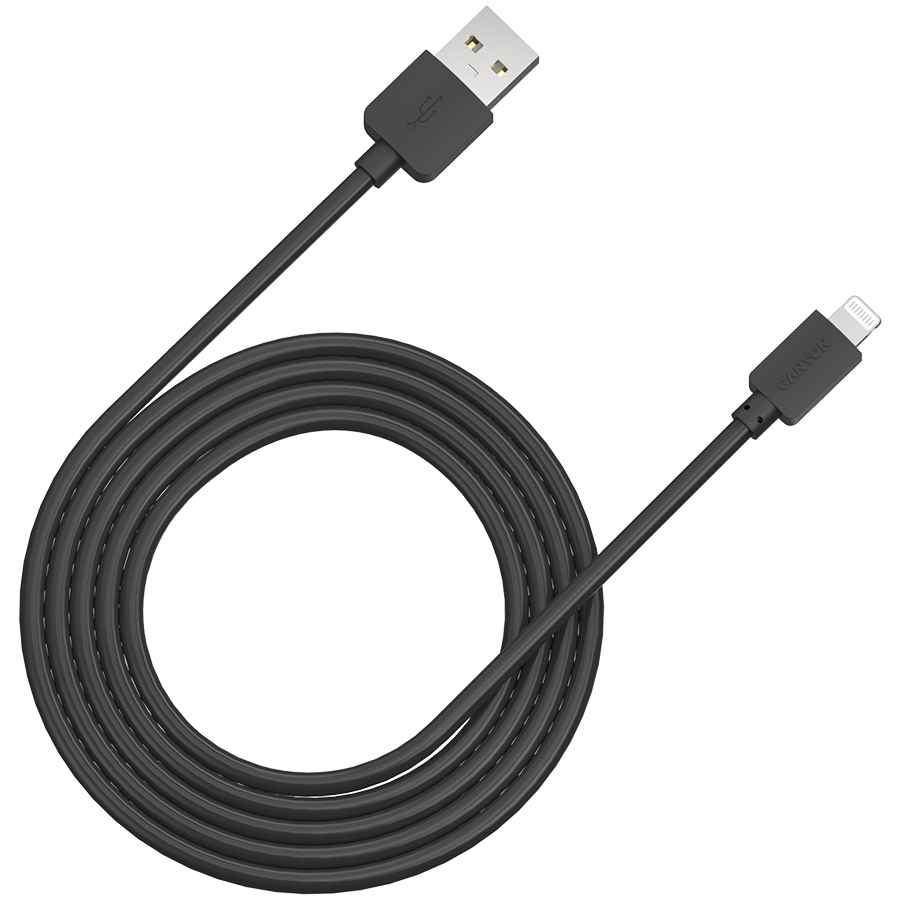 CANYON CFI-1 - kabel Lightning, 5W, 1m, črn
