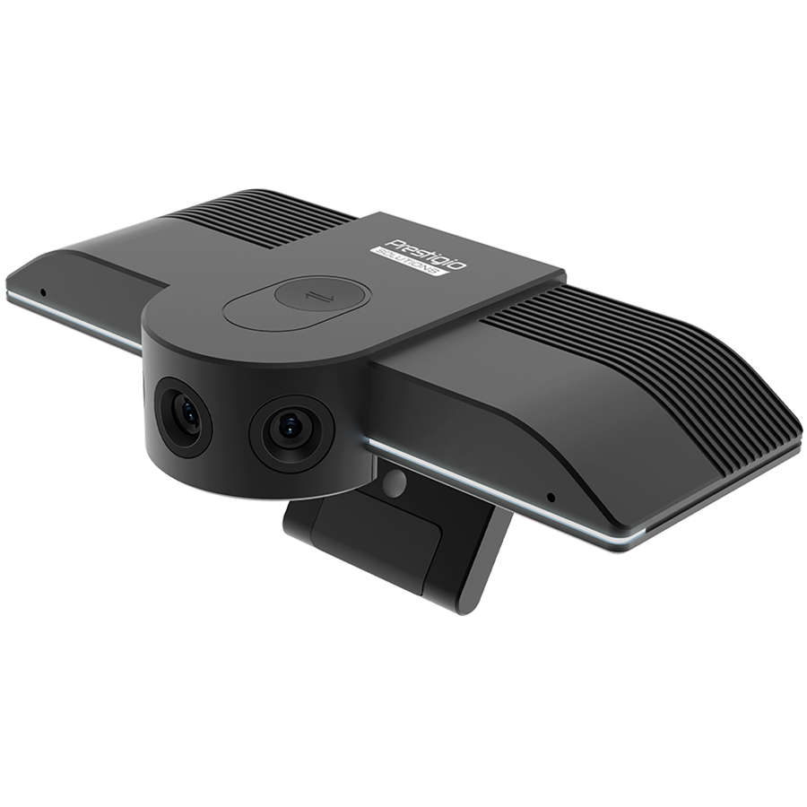 Prestigio Solutions Video Conferencing Panoramic VC Camera: 4K, 12MP, 2 mic, 4m (Range), Connection via USB Type-C