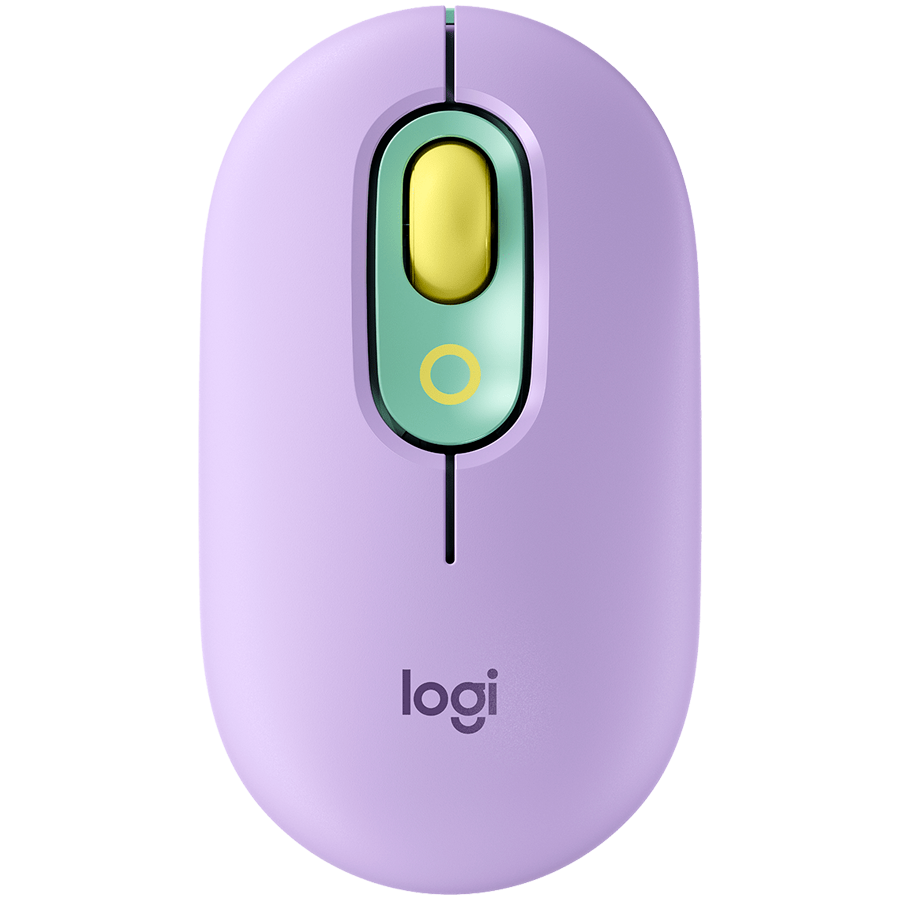 LOGITECH POP Mouse with emoji - DAYDREAM_MINT - 2.4GHZ/BT - EMEA - CLOSE BOX