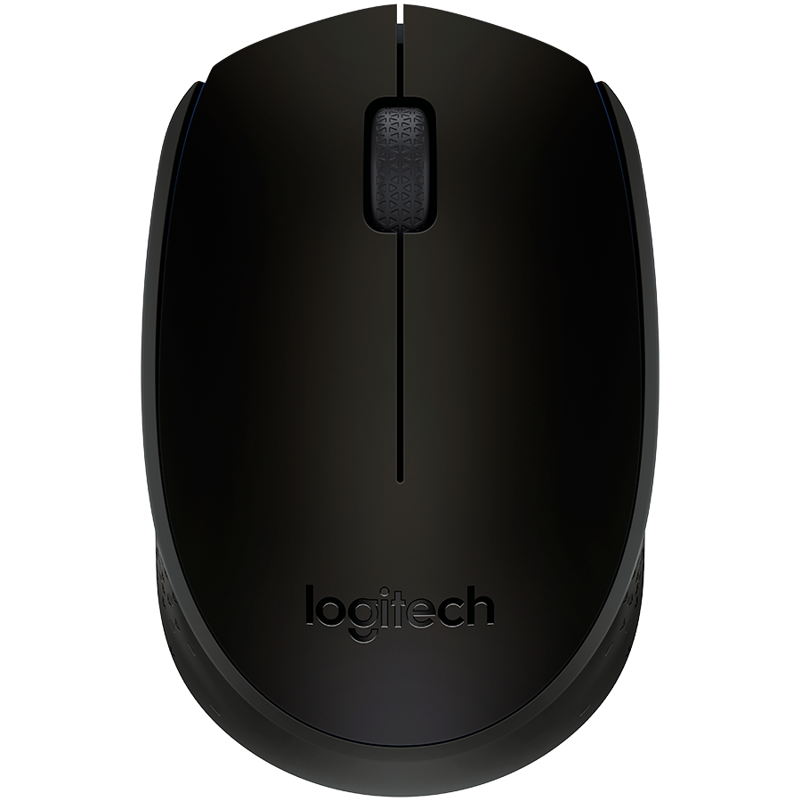 MOUSE USB OPTICAL WRL B170/BLACK 910-004798 LOGITECH