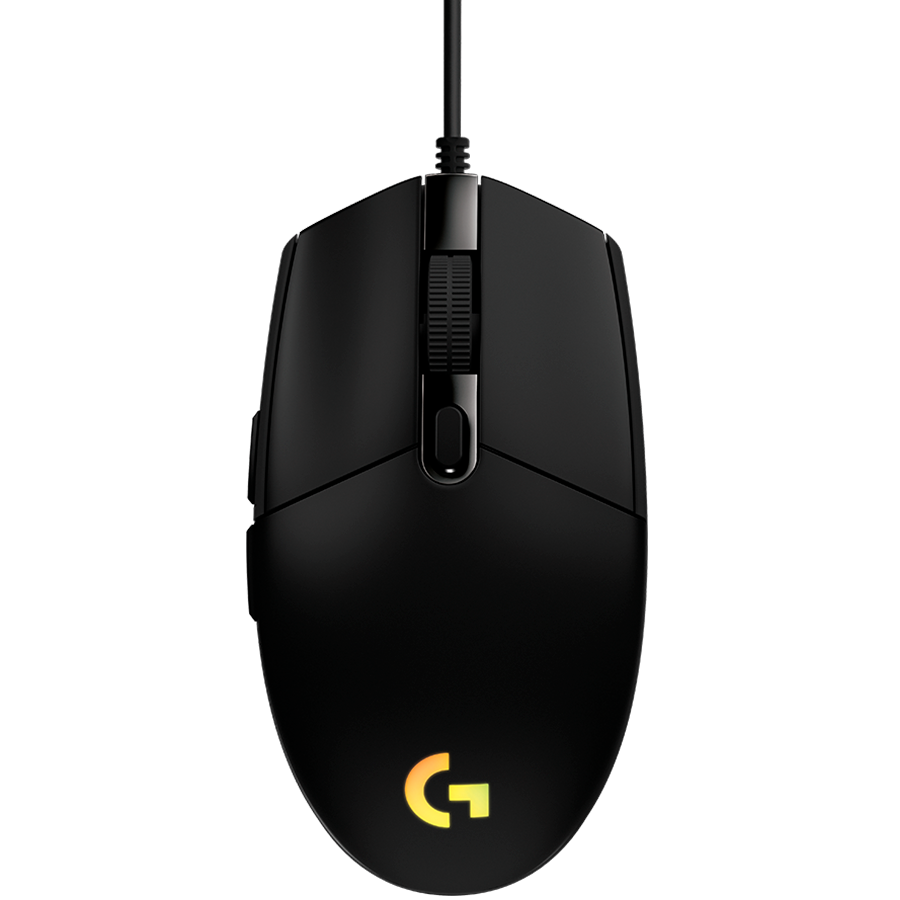 MOUSE USB OPTICAL G102 LIGHTSY/BLACK 910-005823 LOGITECH