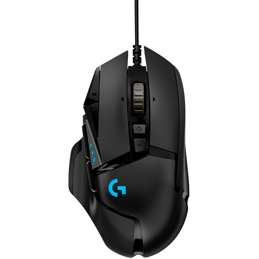 MOUSE USB OPTICAL G502/BLACK 910-005470 LOGITECH