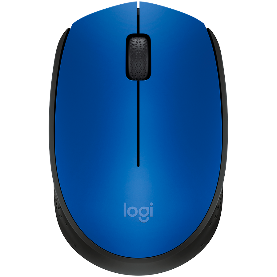 MOUSE USB OPTICAL WRL M171/BLUE 910-004640 LOGITECH
