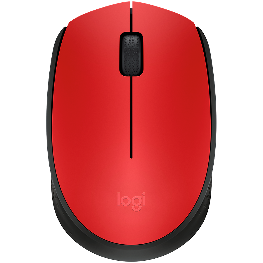LOGITECH M171 Wireless Mouse - RED