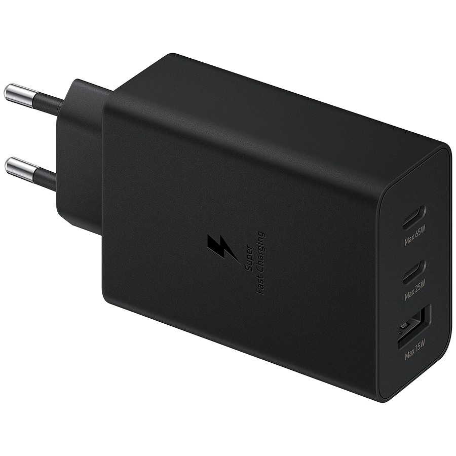 Samsung 65W Fast Charging Wall Charger Black (cable not included)