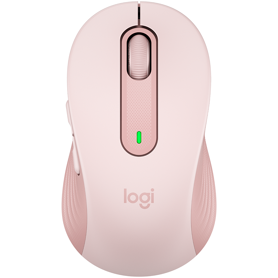 LOGITECH bluetooth miška M650 Signature, roza