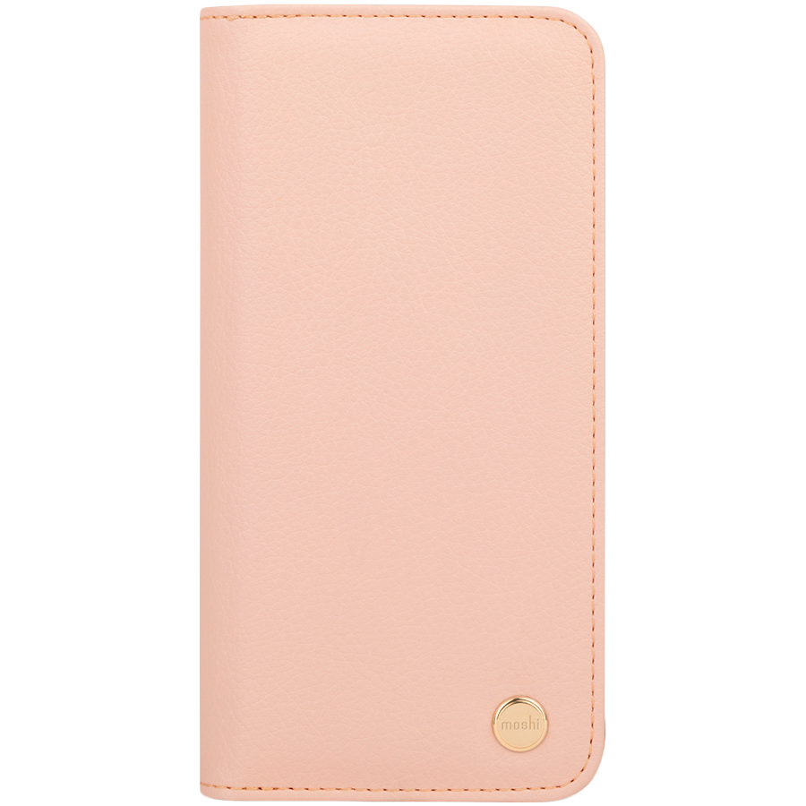 MOSHI Overture Case with Detachable Magnetic Wallet for iPhone 12 Pro Max (SnapTo) - Luna Pink