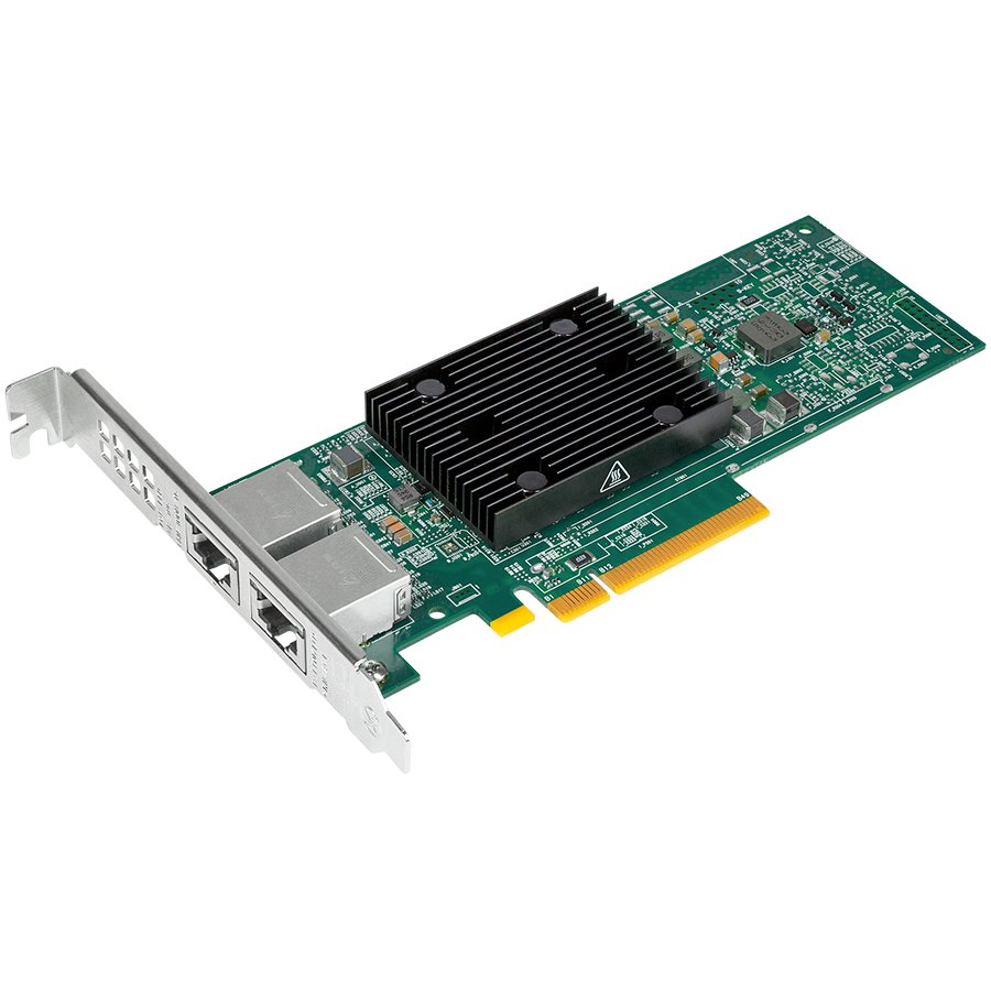 Broadcom NetXtreme P2100G (BCM957508-P2100G) 2x100GbE (100/50/25/10GbE), PCIe 4.0 x16, QSFP56, BCM57508, Ethernet Adapter, LP + FH brackets incl, BOX