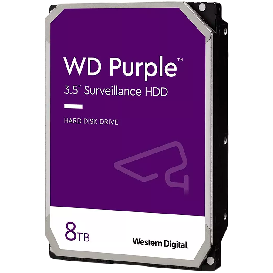 HDD AV WD Purple (3.5', 8TB, 128MB, 5640 RPM, SATA 6 Gb