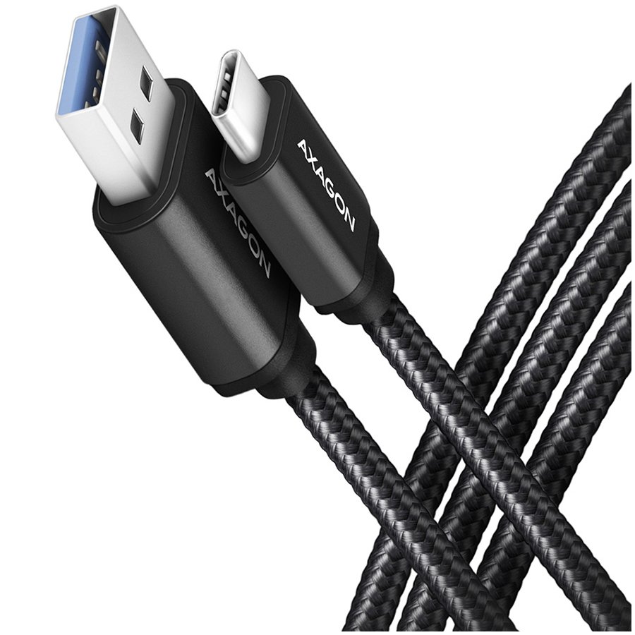 CABLE USB-C TO USB3.2 1.5M/BLACK BUCM3-AM15AB AXAGON