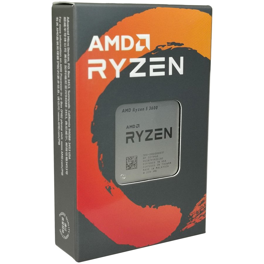 AMD CPU Desktop Ryzen 5 3600 6C/12T (4.2GHz,36MB,65W,AM4) BOX