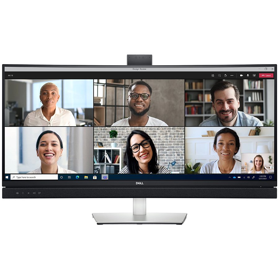 Monitor DELL C3422WE Curved Video Conferencing 34.14in, 3440x1440 WQHD, IPS Antiglare, 21:9, 1000:1, 300 cd/m2, 8ms/5ms, 178/178, DP 
