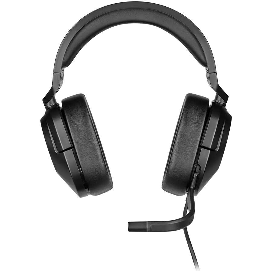 CORSAIR HS65 SURRROUND Slušalke, žične, črna karbon