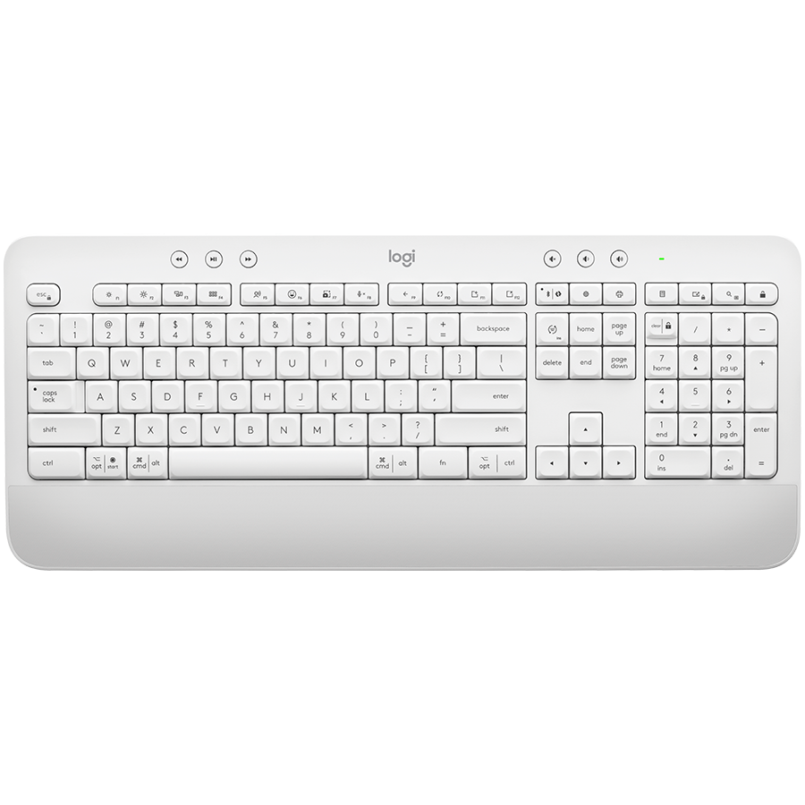 LOGITECH K650 SIGNATURE Bluetooth keyboard - OFF WHITE - US INT'L