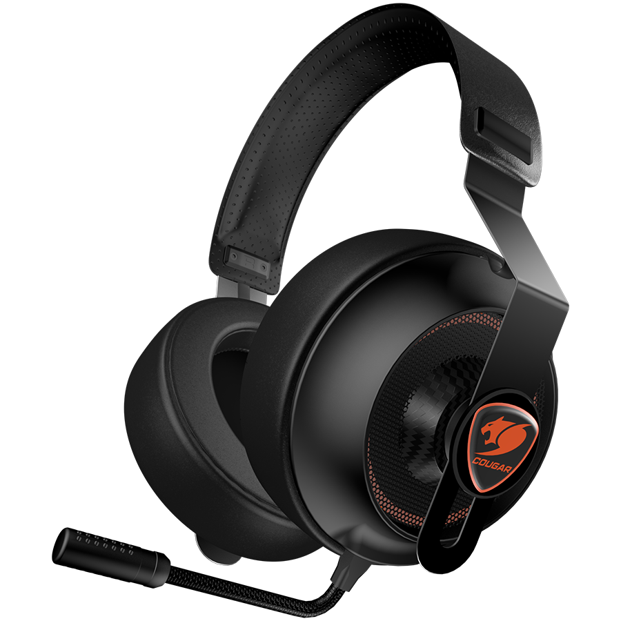 COUGAR PHONTUM ESSENTIAL Gaming Headset, Black