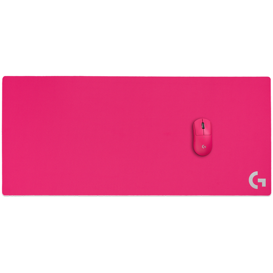 LOGITECH G840 XL Cloth Gaming Mouse Pad - MAGENTA - EER2