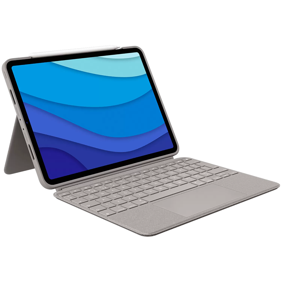 LOGITECH Combo Touch for iPad Pro 12.9-inch (5th gen) - SAND - UK