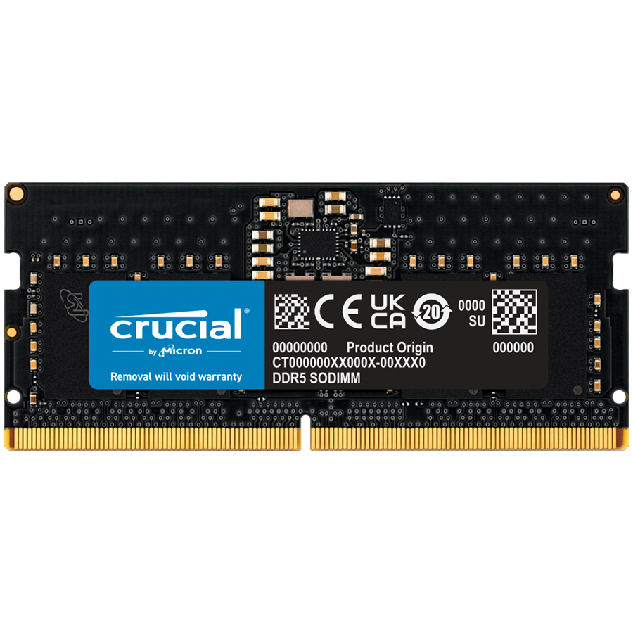 Crucial 8GB DDR5-4800 SODIMM CL40 