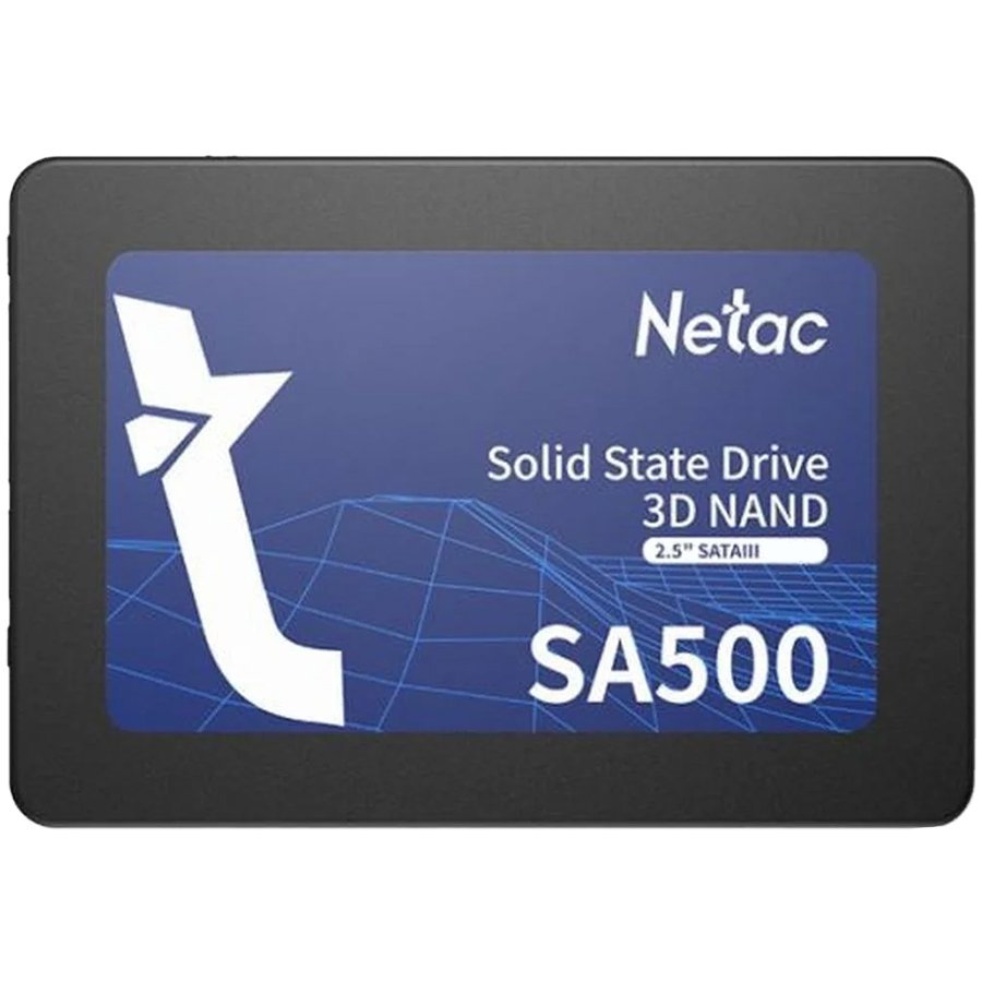 Netac SA500 2.5 SATAIII 3D NAND SSD 256GB, R/W up to 520/450MB/s