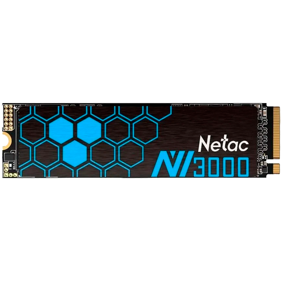 Netac NV3000 PCIe 3 x4 M.2 2280 NVMe 3D NAND SSD 1TB, R/W up to 3100/2100MB/s, with heat sink