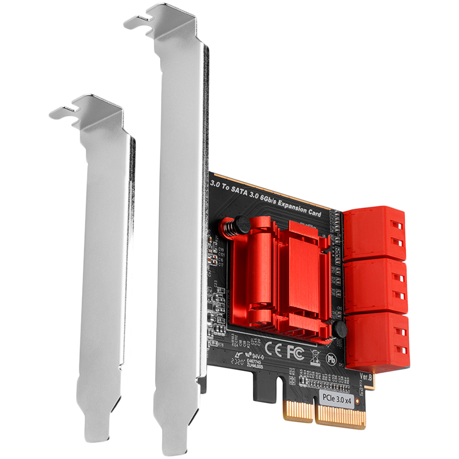 SSD ACC I/O CONTROLLER PCIE/6XSATA 6G PCES-SA6 AXAGON