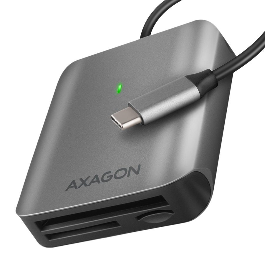 MEMORY READER USB-C 3-SLOT/SD/MICROSD/CF CRE-S3C AXAGON