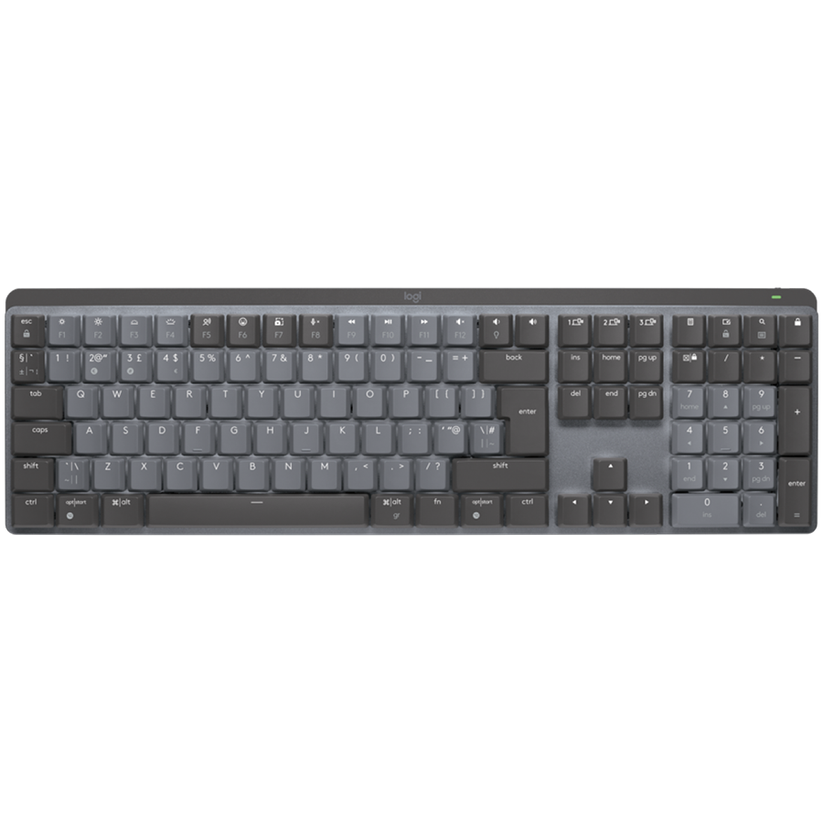 LOGITECH MX Mechanical Bluetooth Illuminated Keyboard - GRAPHITE - HR Layout - TACTILE
