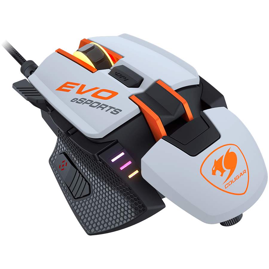 COUGAR 700M EVO eSPORTS Gaming Mouse, Optical, RGB Backlight, White