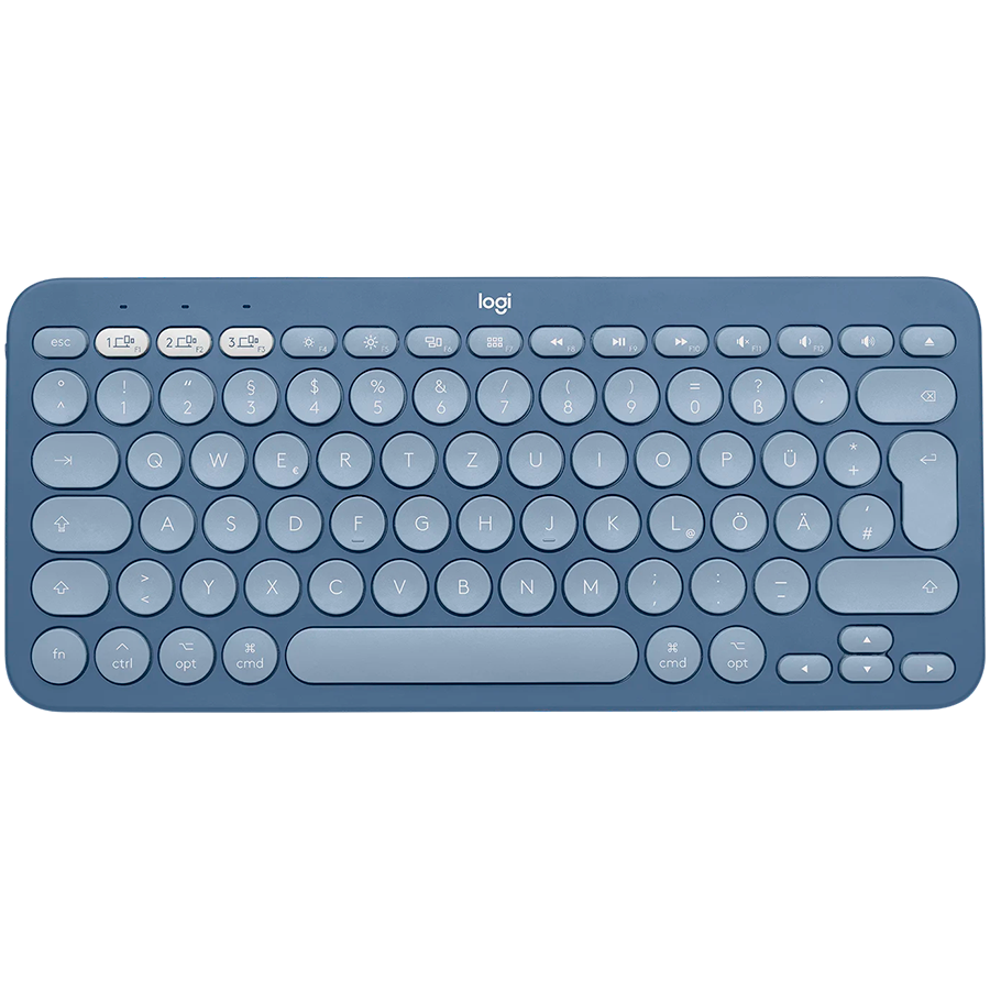 LOGITECH K380 for MAC Multi-Device Bluetooth Keyboard - BLUEBERRY - US INT'L