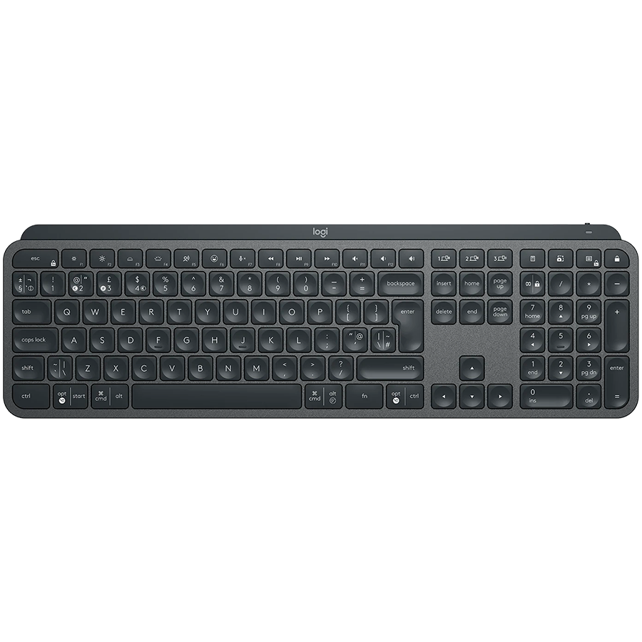 KEYBOARD WRL MX KEYS MASTER/GRAPHITE 920-010251 LOGITECH