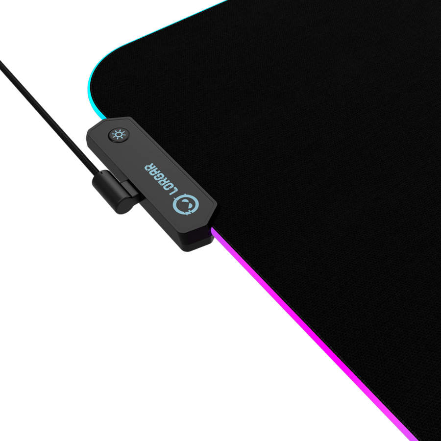 LORGAR Gaming Mouse Pad Steller 919 RGB Black