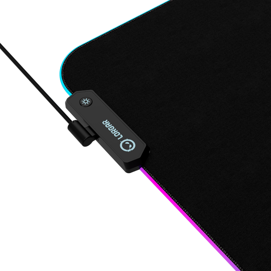 LORGAR Gaming Mouse Pad Steller 913 RGB Black