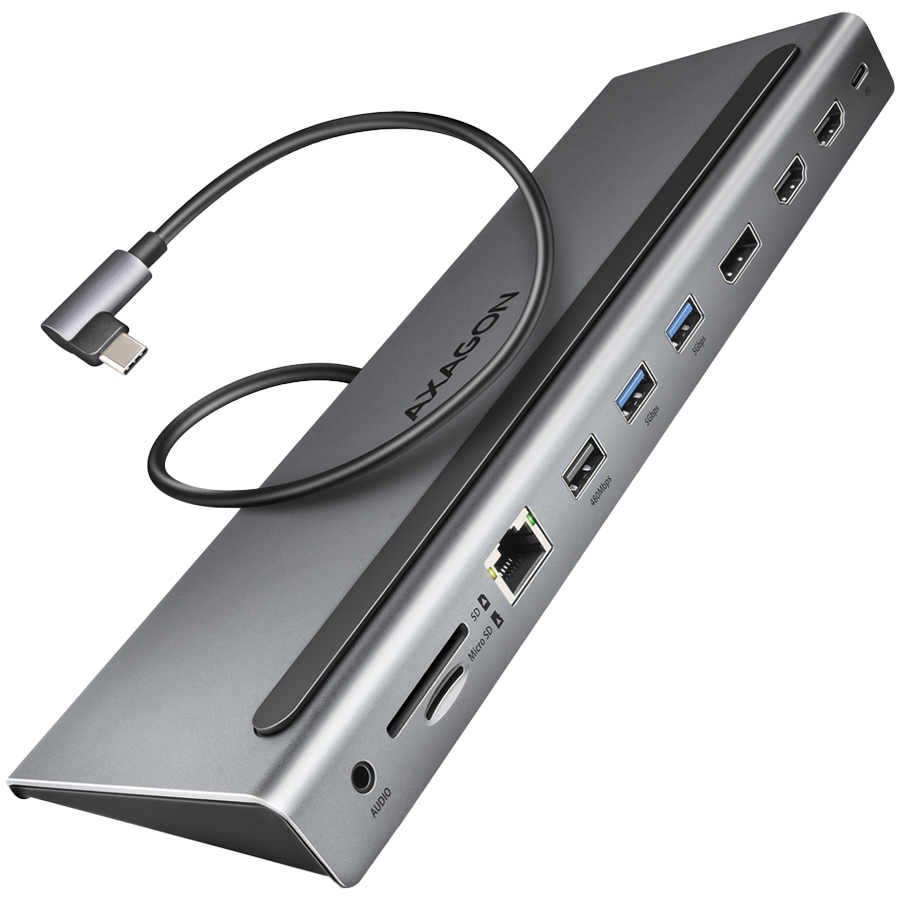 NB ACC DOCKING STATION/11IN1 HMC-4KX3 AXAGON