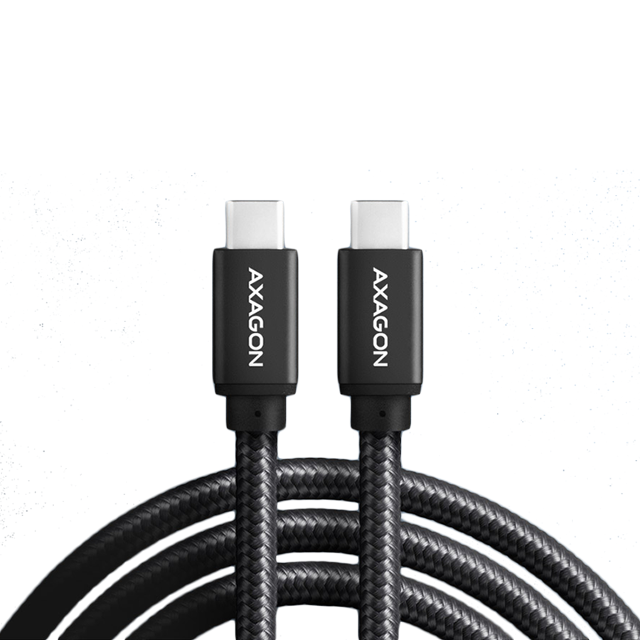CABLE USB-C TO USB-C 3M 60W/BLACK BUCM3-CM30AB AXAGON