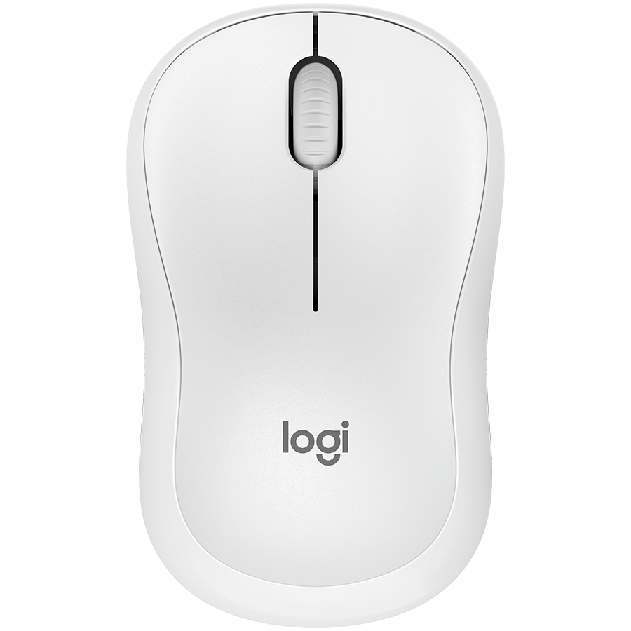 LOGITECH bluetooth miška M240 SILENT, bela