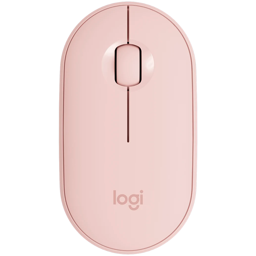 LOGITECH M350s Pebble wireless mouse pink