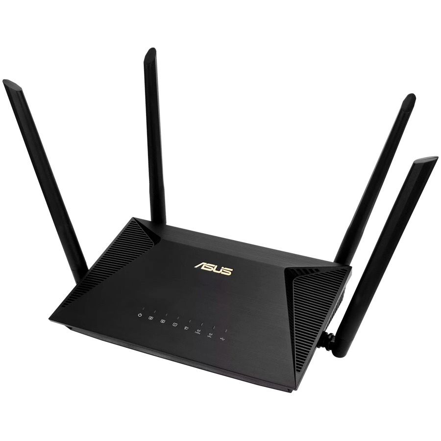ASUS RT-AX53U AX1800 Dual-Band WiFi 6 (802.11ax) usmerjevalnik, AiMesh kompatibilen
