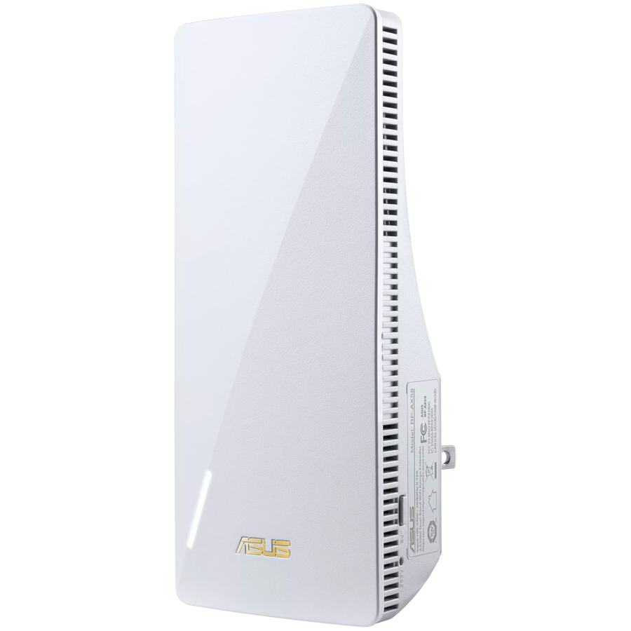 ASUS RP-AX58 AX3000 Dual-Band WiFi 6 (802.11ax) Razširjevalec dosega/ Razširjevalec AiMesh za brezhibno mrežo WiFi, deluje z skoraj vsakim WiFi usmerjevalnikom
