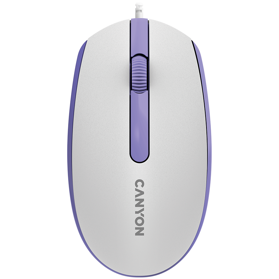 CANYON mouse M-10 Wired White Lavender