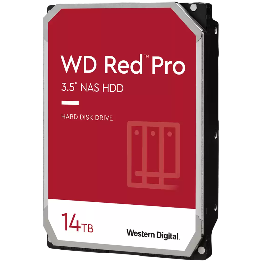 WESTERN DIGITAL WD Red Pro 14TB 6Gb/s SATA HDD