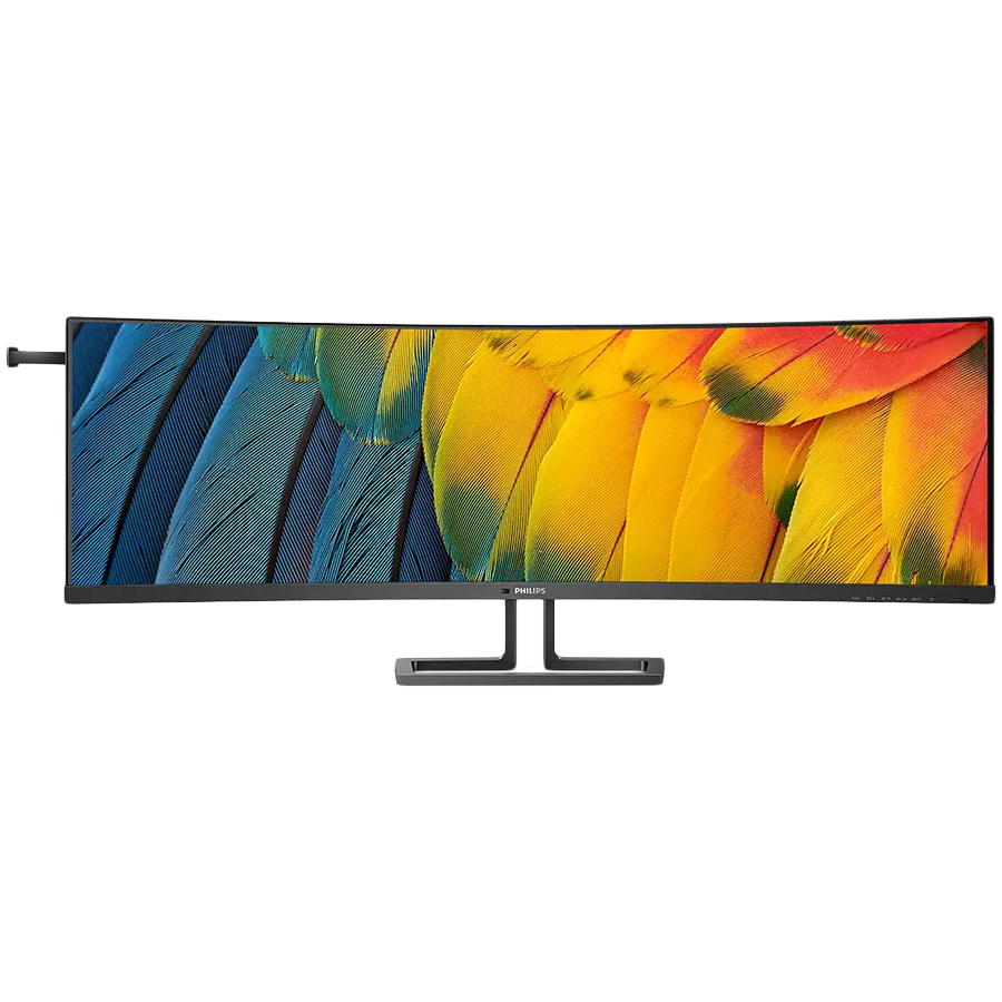 Philips 45B1U6900C ukrivljen poslovni monitor - 113cm (45"/44.5" vidno), DQHD (5120 x 1440), VA, 1500R, 75Hz, 4ms (GTG), Adaptive sync, HDR400, USB-C PD 100W, USB razdelilnik, RJ45, 2x HDMI 2.0, 1x DP 1.4
