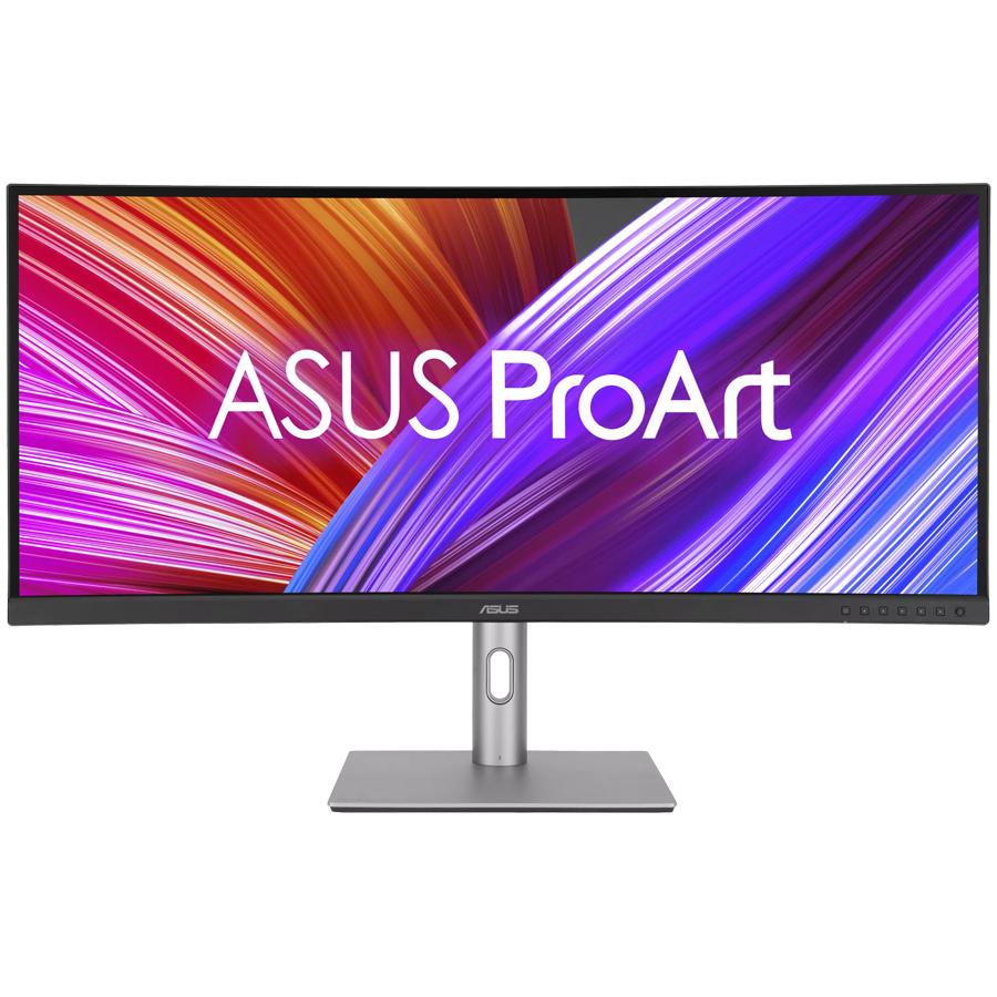 ASUS ProArt PA34VCNV ukrivljen profesionalni monitor - 86.61cm (34.1"), UWQHD (3440 x 1440), IPS, 3800R, 100% sRGB, dE < 2, USB-C PD 96W, RJ45