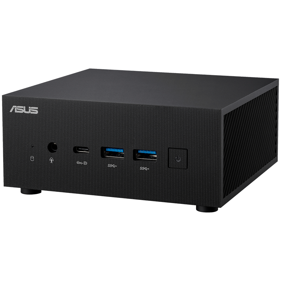 ASUS ExpertCenter PN53-BBR575HD Barebone mini PC - AMD Ryzen 5 7535HS procesor, AMD Radeon grafika, WiFi 6E, Bluetooth, 2.5G LAN, 2x HDMI, 1x DP 1.4